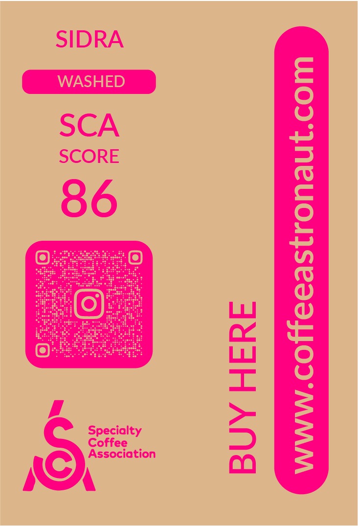 Sidra | SCA Score: 86 | Net Weight: 12 oz (340 g)