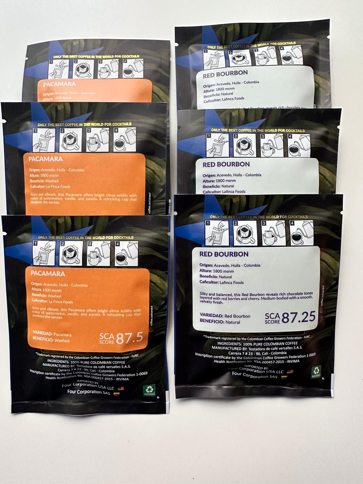 Drip Bag Red Bourbon | SCA score 87.5 | 13 grams